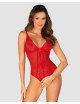 Flora body ouvert - Rouge Obsessive 