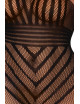 Bodystocking en résille grande taille - DG0402XBLK Dreamgirl 