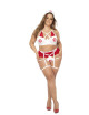 Costume d'infirmière sexy de trois pièces grande taille - MAL6464XCOS Mapalé 