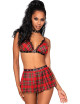 Costume écolière avec mini-jupe et soutien-gorge - DG12503COS Dreamgirl 