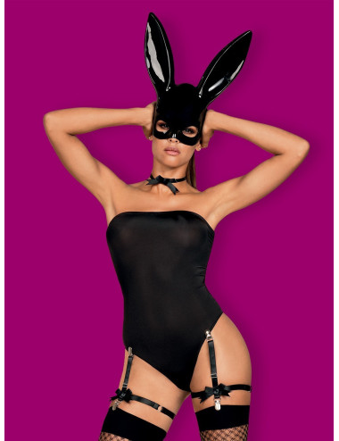 Bunny Costume 4 pcs - Noir Obsessive 