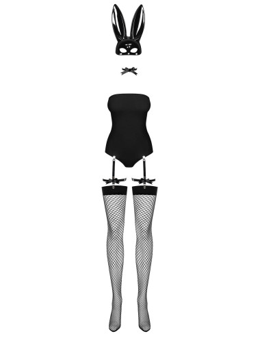 Bunny Costume 4 pcs - Noir Obsessive 