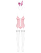 Bunny suit Costume Lapin 4 pcs rose Obsessive 