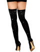 Bas fantaisie noir avec strass - DG0459BLK Dreamgirl 