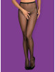 S233 Collants ouverts - Noir Obsessive 