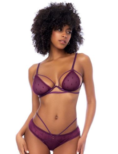 Ensemble 2 pièces couleur bordeaux - MAL8870WINE Mapalé 