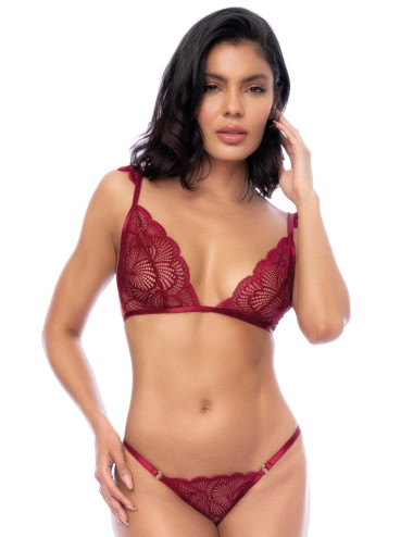 Ensemble 2 pièces couleur framboise - MAL8876ROSW