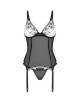 Vila blanes corset et string - Noirs Obsessive Exquisite 