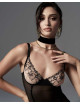 Vila blanes corset et string - Noirs Obsessive Exquisite 