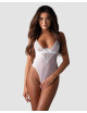 Mélanie body ouvert - Blanc Obsessive 