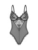 Perisia body ouvert - Noir Obsessive Exquisite 