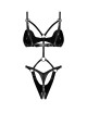 Mathilde body ouvert - Noir Obsessive 