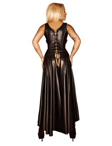 F069 Robe longue de O Noir Handmade 