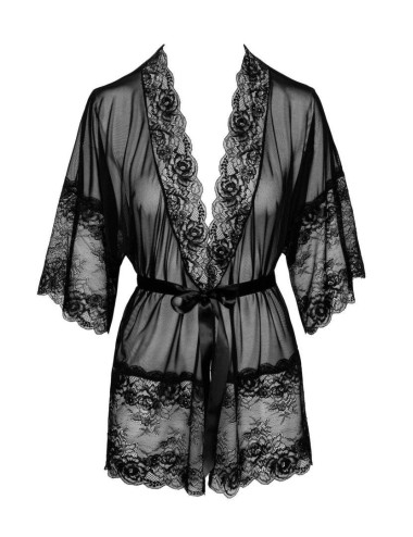 Midnight kiss 245 Kimono - noir Kissable par Noir Handmade 