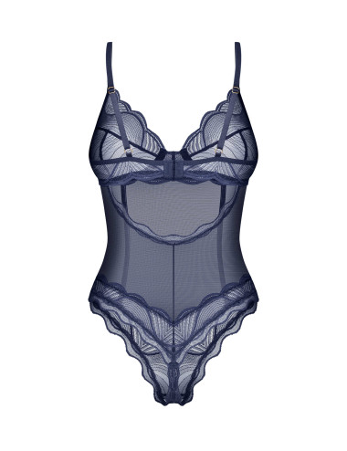 Anaïs body ouvert - Bleu Obsessive 