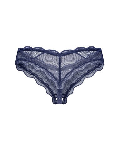 Sarah string ouvert - Bleu Obsessive 