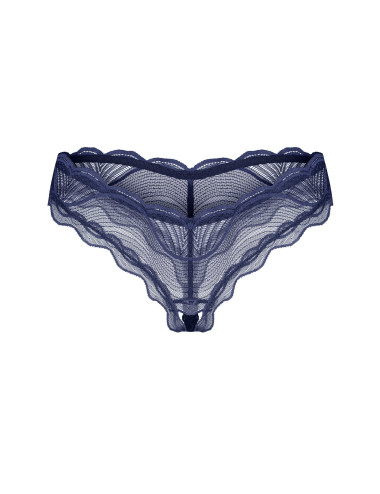 Sarah string ouvert - Bleu Obsessive 