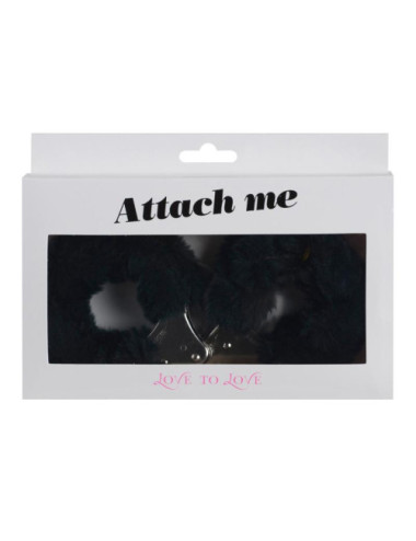 Menottes Attach me - Noir Love to Love 