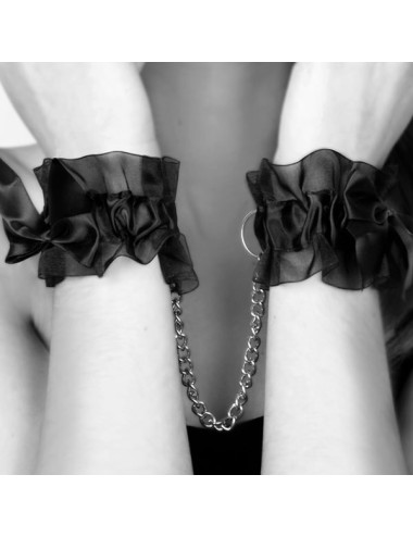 Menottes Frou Frou - Noir Bijoux Indiscrets 