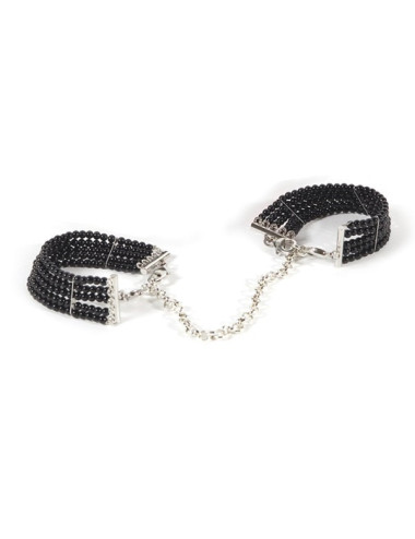 Plaisir Nacre - Menottes Bracelets - Noir