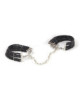 Plaisir Nacre - Menottes Bracelets - Noir Bijoux Indiscrets