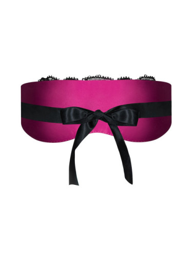 Roseberry Masque - Noir et Fuchsia Obsessive 