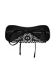 Satinia Masque en satin - Noir Obsessive 