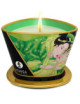 Bougie de massage lueur et caresses - Zenitude Thé vert exotique Shunga 