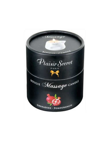 Bougie de massage Grenadine Plaisir secret - 80 ml Plaisir Secret 