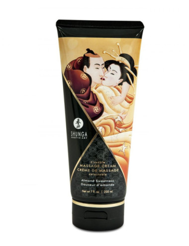 Crème de Massage delectable - Douceur d'amande Shunga 