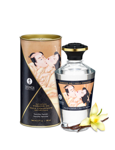 Huile chauffante aphrodisiaque - Vanille fétish 100ml