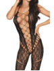 Bodystocking fantaisie noir - DG0519BLK Dreamgirl 