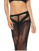 Ensemble 2 pièces top et jupe résille noire - DG0527BLK Dreamgirl 