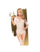 Sugar drop Bodystocking - Blanc Penthouse 