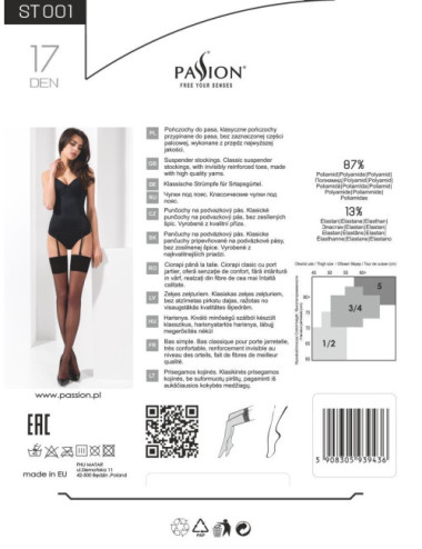 ST001 Bas 17 DEN - Noir Passion Lingerie 