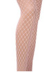 TI019 Collants Résille - Blanc Passion Lingerie 