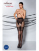 TIOPEN 013 Collants ouverts 20|40 den - Noir Passion Lingerie 