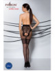 TIOPEN 013 Collants ouverts 20|40 den - Noir Passion Lingerie 