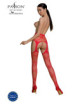 ECO S001 Collant ecologique ouvert - Rouge Passion Lingerie 