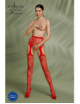 ECO S001 Collant ecologique ouvert - Rouge Passion Lingerie 