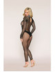 Bodystocking en résille grosse maille et finition strass - DG0511BLK Dreamgirl 