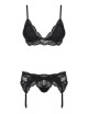 810-SEG-1 Ensemble 3 pcs - Noir Obsessive 