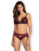 Tulia Ensemble 2 pcs - Noir et Fuchsia Obsessive 