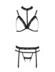 Shelly Ensemble 3 pcs - Noir Passion Lingerie 