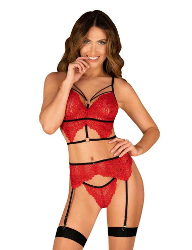 Mettia Ensemble 3 pcs - Rouge