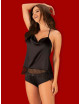 Agatya Top et Shorty - Noir Obsessive 