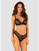 Marrbel ensemble lingerie noir Obsessive 