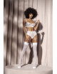 Ensemble de lingerie sexy blanc deux pièces - Ava Mapalé 