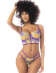 Ensemble lingerie de deux pièces couleurs pastels Mapalé 