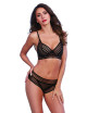 Soutien gorge et tanga noir - DG11863BLK Dreamgirl 